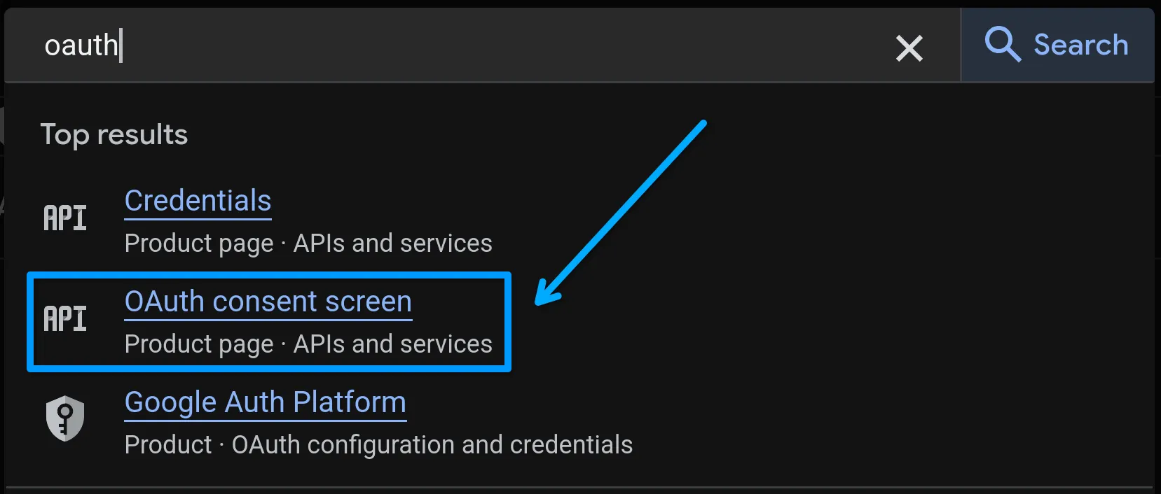Configure OAuth Consent Screen